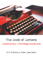 The Book of Letters: American Correspondence