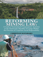 Reforming Mining Law