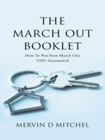 The March out Booklet: How to Pass Your March out 100% Guaranteed