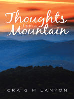 Thoughts from a Mountain