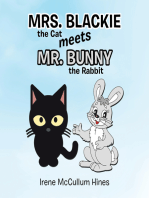 Mrs. Blackie the Cat Meets Mr. Bunny the Rabbit