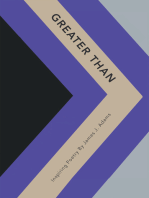 Greater Than: Inspiring Poetry by James J. Adams