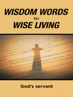 Wisdom Words for Wise Living