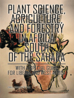 Plant Science, Agriculture, and Forestry in Africa South of the Sahara