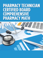 Pharmacy Technician Certified Board Comprehensive Pharmacy Math