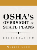 Osha’s Oversight of State Plans: Dissertation