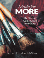 Made for More: My Story of God’s Grace and Glory