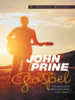 John Prine and the Gospel: The Questions of Life to Which Faith Is the Answer