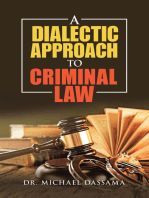 A Dialectic Approach to Criminal Law