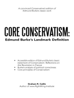 Core Conservatism: Edmund Burke’s Landmark Definition