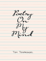 Poetry on My Mind