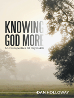 Knowing God More: An Introspective 40 Day Guide