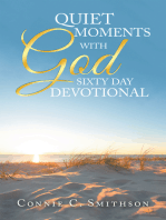 Quiet Moments with God Sixty Day Devotional