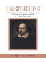 Shakespeare’s Lines