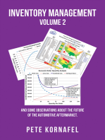 Inventory Management Volume 2: And Some Observations About the Future of the Automotive Aftermarket