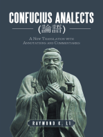 Confucius Analects (論語): A New Translation with Annotations and Commentaries