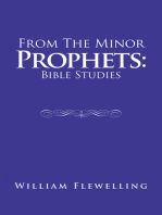 From the Minor Prophets: Bible Studies