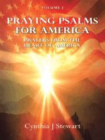 Praying Psalms for America: Prayers from the Heart of America, Volume 1