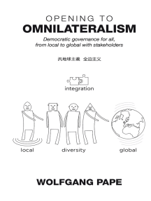 Opening to Omnilateralism by Wolfgang PAPE (Ebook) - Read free for 30 days