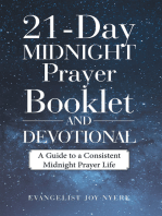 21-Day Midnight Prayer Booklet and Devotional: A Guide to a Consistent Midnight Prayer Life