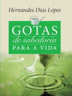 Gotas de sabedoria para a vida