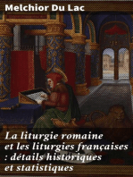 La liturgie romaine et les liturgies françaises 