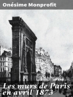 Les murs de Paris en avril 1873