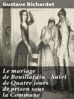 Le mariage de Bouillardin - Suivi de Quatre jours de prison sous la Commune