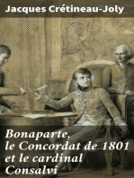 Bonaparte, le Concordat de 1801 et le cardinal Consalvi