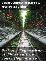 Notions d'agriculture et d'horticulture 