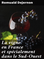 La vigne en France et spécialement dans le Sud-Ouest