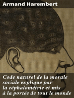 Code naturel de la morale sociale expliqué par la céphalométrie et mis à la portée de tout le monde: Le droit humain