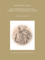 Trattemiento musicale sopra il violoncello a solo: Version pour alto des 12 Sonates pour violoncelle seul-Editées par Micheline Cumant
