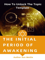 The Initial Period Of Awakening How To Unlock The Topic Template