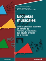 Escuelas musicales: Buenas prácticas docentes en centros de Primaria y Secundaria que educan a través de la música