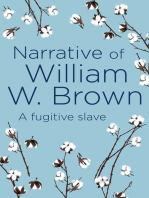 Narrative of William W. Brown: A Fugitive Slave
