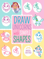 Draw Unicorns with Simple Shapes: And Other Magical Creatures