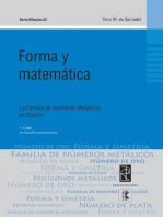 Forma y matemática I: La familia de números metálicos en diseño
