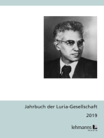 Jahrbuch der Luria-Gesellschaft 2019