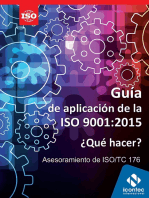 Guía de aplicacion de la ISO 9001:2015