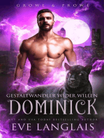 Gestaltwandler wider Willen – Dominick: Growl & Prowl, #1