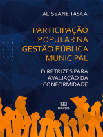 Participação Popular na Gestão Pública Municipal: diretrizes para avaliação da conformidade