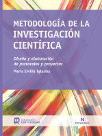 Metodología de la investigación científica: Diseño y elaboración de protocolos y proyectos