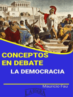 Conceptos en Debate, La Democracia Parte 4: CONCEPTOS EN DEBATE