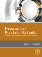 Reciprocity in Population Biobanks