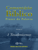 Comentário Bíblico Prazer da Palavra, fascículo 52 — 1 Tessalonicenses