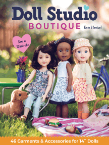 C&T Publishing Publishing FunStitch Studio Sew in Style Make Your Own Doll Clothes 