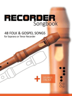 Recorder Songbook - 48 Folk and Gospel Songs
