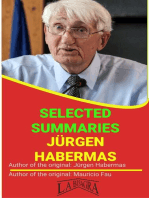 Jürgen Habermas: Selected Summaries: SELECTED SUMMARIES