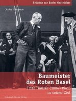 Baumeister des Roten Basel: Fritz Hauser (1884-1941) in seiner Zeit